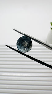 Moss Aquamarine Round Faceted • 10 mm Size • Code #D27 • Weight 4.5 Cts • Natural Moss Aquamarine Cut Stone • AAA Quality