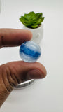 Kyanite Round Cabs - 16.50 TO 18.50 mm Size - Code # K5 - K8 - AAA Quality - Kyanite Cabochons - Flat Back Cabs