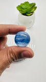Kyanite Round Cabs - 20-22 mm Size - Code # K9 - K12 - AAA Quality - Kyanite Cabochons - Flat Back Cabs