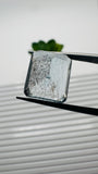 Moss Aquamarine Faceted Rectangle • 14x12 mm Size • Code #B3 • Weight 11 Cts • Natural Moss Aquamarine Emerald Cut • AAA Quality