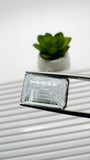 Moss Aquamarine Faceted Rectangle • 16.5X11.5 mm Size • Code #B6 • Weight 10.5 Cts • Natural Moss Aquamarine Emerald Cut • AAA Quality