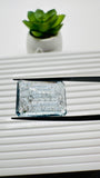 Moss Aquamarine Faceted Rectangle • 16X12 mm Size • Code #B8 • Weight 11 Cts • Natural Moss Aquamarine Emerald Cut • AAA Quality