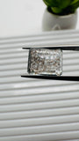 Moss Aquamarine Faceted Rectangle • 12x10 mm Size • Code #B21 • Weight 5.5 Cts • Natural Moss Aquamarine Emerald Cut • AAA Quality