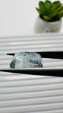 Moss Aquamarine Faceted Rectangle • 12x10 mm Size • Code #B22 • Weight 6 Cts • Natural Moss Aquamarine Emerald Cut • AAA Quality