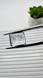 Moss Aquamarine Faceted Rectangle • 10.5x9 mm Size • Code #B27 • Weight 4.5 Cts • Natural Moss Aquamarine Emerald Cut • AAA Quality