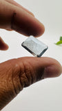 Moss Aquamarine Faceted Rectangle • 16x12 mm Size • Code #A8 • Weight 10.3 Cts • Natural Moss Aquamarine Emerald Cut • AAA Quality