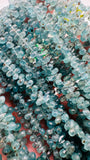 Grandidierite Faceted Drops Beads - 3-3.5 x 5-6 mm size - Code #A1 - AAA Quality - Length 16'' Grandidierite Briolette Teardrop Beads
