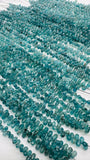 Grandidierite Faceted Drops Beads - Code #A3- A5 - AAA Quality - Length 16'' Grandidierite Briolette Teardrop Beads