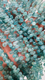 Grandidierite Faceted Drops Beads - Code #A7/A8 - AAA Quality - Length 16'' Grandidierite Briolette Teardrop Beads