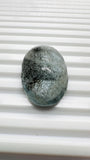 Moss Aquamarine Cabochon 30x20 mm - Code #M6 - Weight 40.5 Cts - Natural Moss Aquamarine Cabs - AAA Quality - Flat Back Cabs