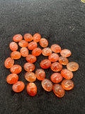 Sunstone Cabochon 9x11 MM -Pack of 4 Piece -AAA Quality cabs- Sunstone Oval Cabochon -Natural Sunstone Cabs