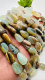 Peru Opal Nugget Beads • 15-19X12-3 mm Size • Code #P3 - Length 16 Inch • AAA Quality • Natural Peruvian Opal beads • Origin Peru