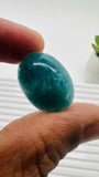 Grandidierite Oval cabs • 23x17 mm Size • Code #G3 • Weight 19.5 Cts • AAA Quality • Natural Grandidierite Cabochon