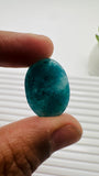 Grandidierite Oval cabs • 23x17 mm Size • Code #G3 • Weight 19.5 Cts • AAA Quality • Natural Grandidierite Cabochon