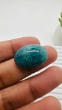 Grandidierite Oval cabs • 23x17 mm Size • Code #G3 • Weight 19.5 Cts • AAA Quality • Natural Grandidierite Cabochon