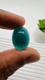 Grandidierite Oval cabs • 19x14 mm Size • Code #G10 • Weight 12.5 Cts • AAA Quality • Natural Grandidierite Cabochon