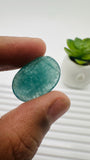 Grandidierite Oval cabs • 23x16 mm Size • Code #G17 • Weight 18 Cts • AAA Quality • Natural Grandidierite Cabochon