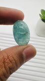 Grandidierite Oval cabs • 23.5x15 mm Size • Code #G18 • Weight 24 Cts • AAA Quality • Natural Grandidierite Cabochon