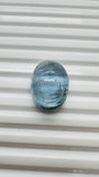 Moss Aquamarine Oval Cabochon• 22x17 mm • Code #M11 • Weight 26.5 Cts • Natural Moss Aquamarine Cabs • AAA Quality • Flat Back Cabs