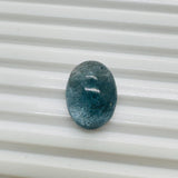 Moss Aquamarine Oval Cabochon • Code #M30- M33 • Natural Moss Aquamarine Cabs • AAA Quality • Flat Back Cabs