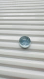 Moss Aquamarine Round Cabochon • Code #M41- M47 • Natural Moss Aquamarine Cabs • AAA Quality • Flat Back Cabs