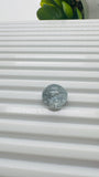 Moss Aquamarine Round Cabochon • Code #M41- M47 • Natural Moss Aquamarine Cabs • AAA Quality • Flat Back Cabs