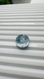 Moss Aquamarine Round Cabochon • Code #M41- M47 • Natural Moss Aquamarine Cabs • AAA Quality • Flat Back Cabs