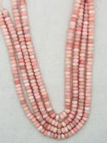Pink Opal Roundel 8mm , Top quality beads , Length 15.5 Inch, gemstone beads Peruvian Pink Opal