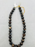 Boulder Opal 13-14MM Beads • • Code #25 • AAA Quality • Natural Australian Opal • length 16 inch.