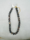 Boulder Opal 13-14MM Beads • • Code #25 • AAA Quality • Natural Australian Opal • length 16 inch.