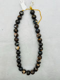 Boulder Opal 13-14MM Beads • • Code #25 • AAA Quality • Natural Australian Opal • length 16 inch.