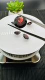 Garnet Round Cut Stone 12 mm size • Pack of 1 Piece • AAA Quality Natural Garnet Cut Stone • Orissa(India) Mines