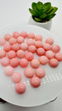 Pink Opal Round Cabs - 12 mm size - Pack of 1 Piece - AAA Quality - Natural Pink Opal Cabochon - Pink Opal Cabs