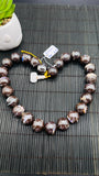 Australian Boulder Opal Beads • 16-17 mm size • Code #07 • AAA Quality • Natural Australian Opal • Rare Beads