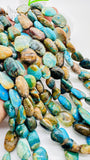 Peruvian Opal Nugget Beads • Length 16 Inch • AAA Quality • Natural Peruvian Opal beads • Origin Peru