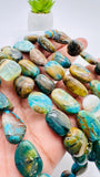 Peruvian Opal Nugget Beads • Length 16 Inch • AAA Quality • Natural Peruvian Opal beads • Origin Peru