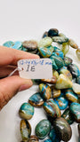 Peruvian Opal Nugget Beads • 12-14X16-18 mm • Length 16 Inch • AAA Quality • Natural Peruvian Opal beads • Origin Peru
