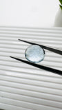 Moss Aquamarine Round Faceted • 12 mm Size • Code #D17 • Weight 7.5 Cts • Natural Moss Aquamarine Cut Stone • AAA Quality