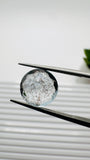 Moss Aquamarine Round Faceted • 11 mm Size • Code #D25 • Weight 4.5 Cts • Natural Moss Aquamarine Cut Stone • AAA Quality