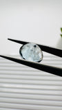 Moss Aquamarine Round Faceted • 10.5 mm Size • Code #D26 • Weight 5 Cts • Natural Moss Aquamarine Cut Stone • AAA Quality