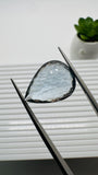 Moss Aquamarine Pear Faceted • 20x14.5 mm Size • Code #C6 • Weight 12.5 Cts • Natural Moss Aquamarine Cut Stone • AAA Quality