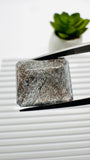 Moss Aquamarine Faceted Rectangle • 17x15 mm Size • Code #B15 • Weight 17.5 Cts • Natural Moss Aquamarine Emerald Cut • AAA Quality