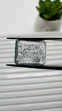 Moss Aquamarine Faceted Rectangle • 12x10 mm Size • Code #B22 • Weight 6 Cts • Natural Moss Aquamarine Emerald Cut • AAA Quality