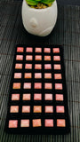 Queen Conch Shell Rectangle Cabs • 8X10 mm Size • Pack of 2 Pc • AAAA Quality • Flat Back • Queen Conch Cabochons
