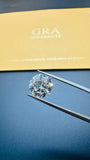 GRA Certifeid Loose Moissanite Round Cut Stone Color D VVS1 All Sizes