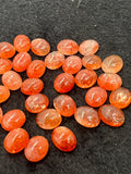 Sunstone Cabochon 9x11 MM -Pack of 4 Piece -AAA Quality cabs- Sunstone Oval Cabochon -Natural Sunstone Cabs