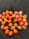 Sunstone Cabochon 9x11 MM -Pack of 4 Piece -AAA Quality cabs- Sunstone Oval Cabochon -Natural Sunstone Cabs