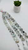 14-15x17-20 mm Peruvian Opal Pear Briolette • Length 8 Inch • AAA Quality • Natural Peruvian Opal Briolette beads