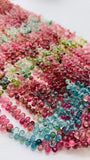 Tourmaline Drop Beads - 3x5 / 3x5.5 mm Size - AAAA Quality - Natural Multi Tourmaline Briolette