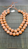 18MM Peach Moonstone Round Beads- Length 40 cm - Good Quality- Peach Moonstone Beads